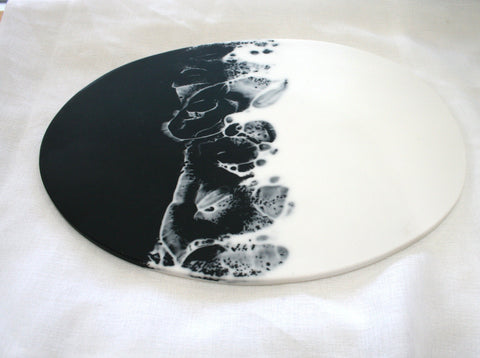 Resin Platter - Black