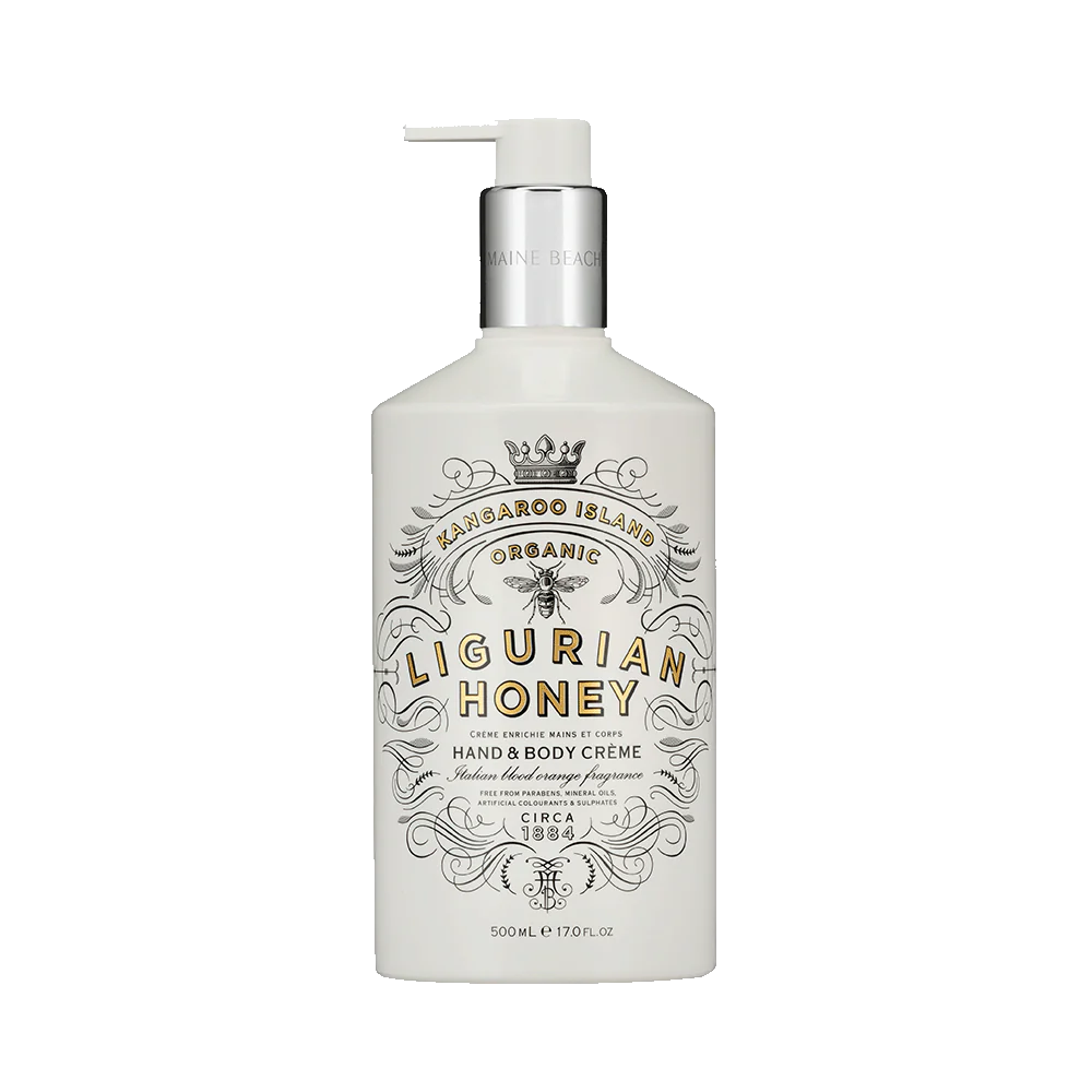 Ligurian Honey Body and Hand Creme 500ml