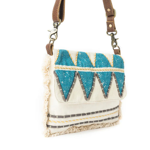 Teak Peaks Crossbody Bag