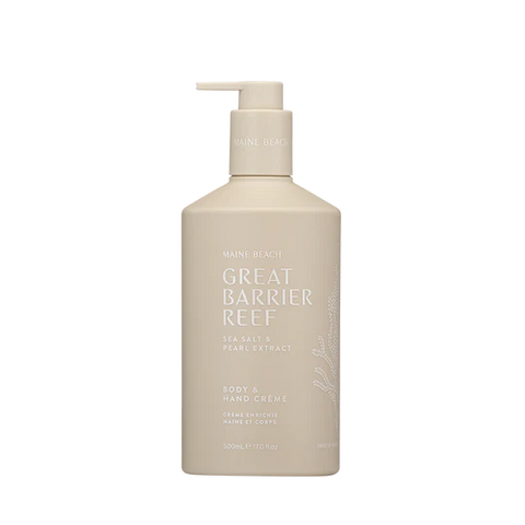 Great Barrier Reef Sea Salt - Body and Hand Cream 500ml