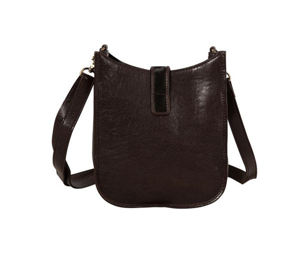 Delilah Creek Embossed Leather Bag