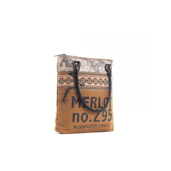 Merlot Vintage Tote Bag