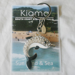 Black Dolphin Key Ring