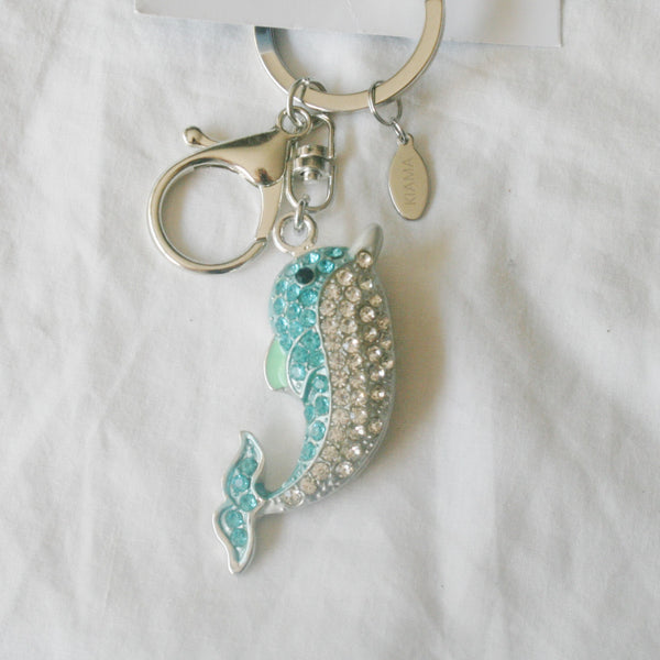 Blue Dolphin Key Ring