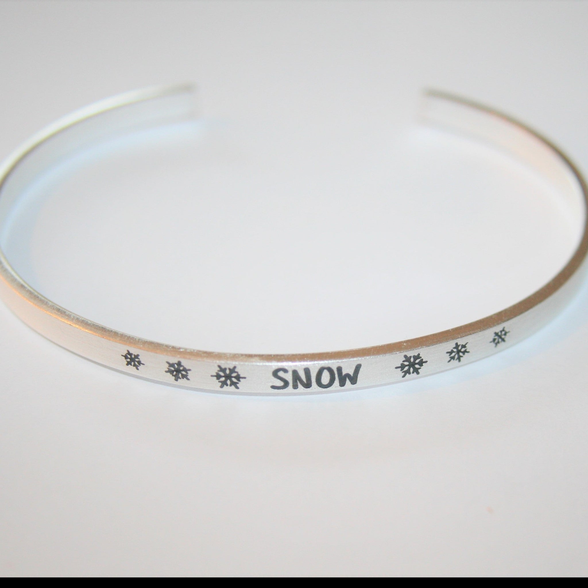 Etched Snow Bracelet - SB414 - pack of 5
