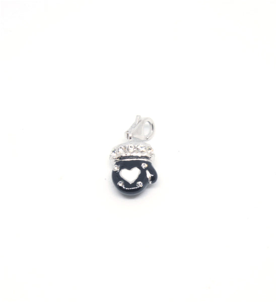 Sterling Silver Mitten Clip Charm