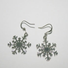 Drop Snowflake earrings - pack of 5 - SE033