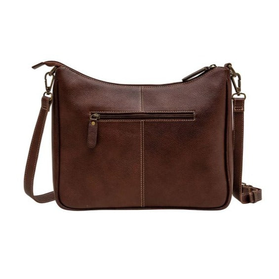 Andean Leather & Hide Bag