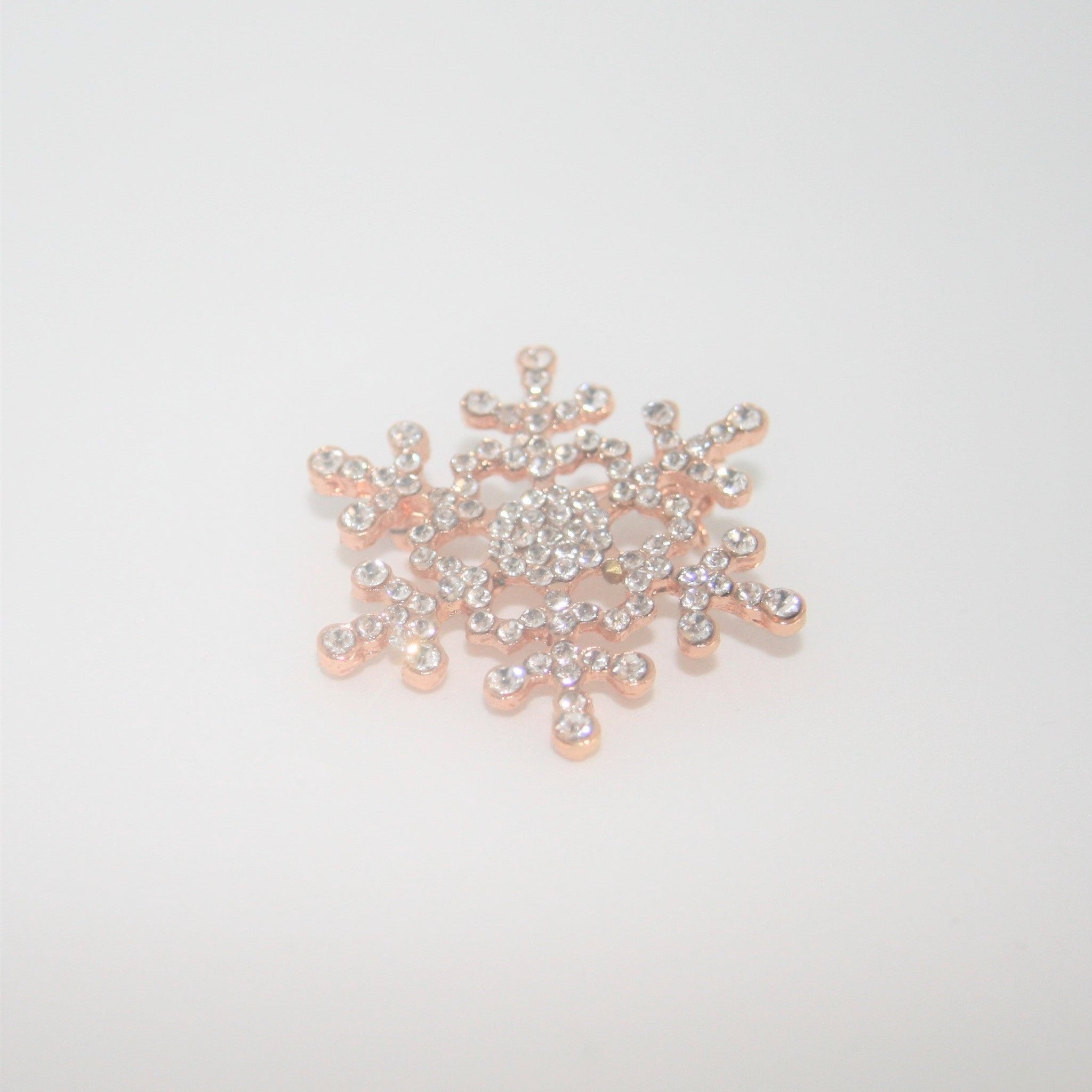 Snowflake Bling Pin - SP423 - pack of 5